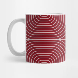 Barn Red Minimalism Mug